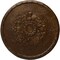 Ekena Millwork Anthony Harvest Ceiling Medallion (Canopies up to 2 1/8"), 22 1/2"OD x 1 1/4"P, Root Beer Crackle CM22ATRBC - alternate 1